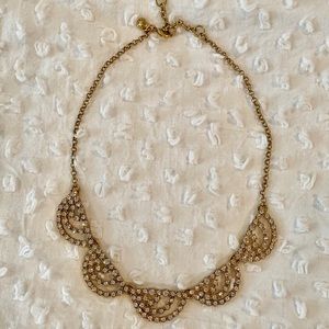 J.Crew - Scalloped Gemstone Layering Necklace
